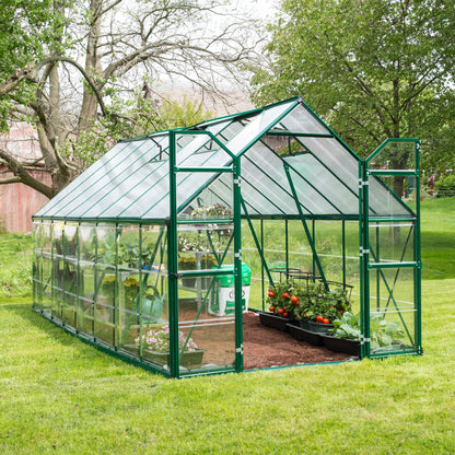Canopia by Palram 8 x 16 Balance Green Greenhouse