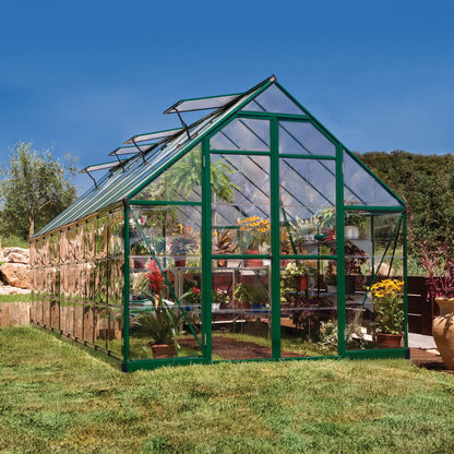 Canopia by Palram 8 x 20 Balance Green Greenhouse