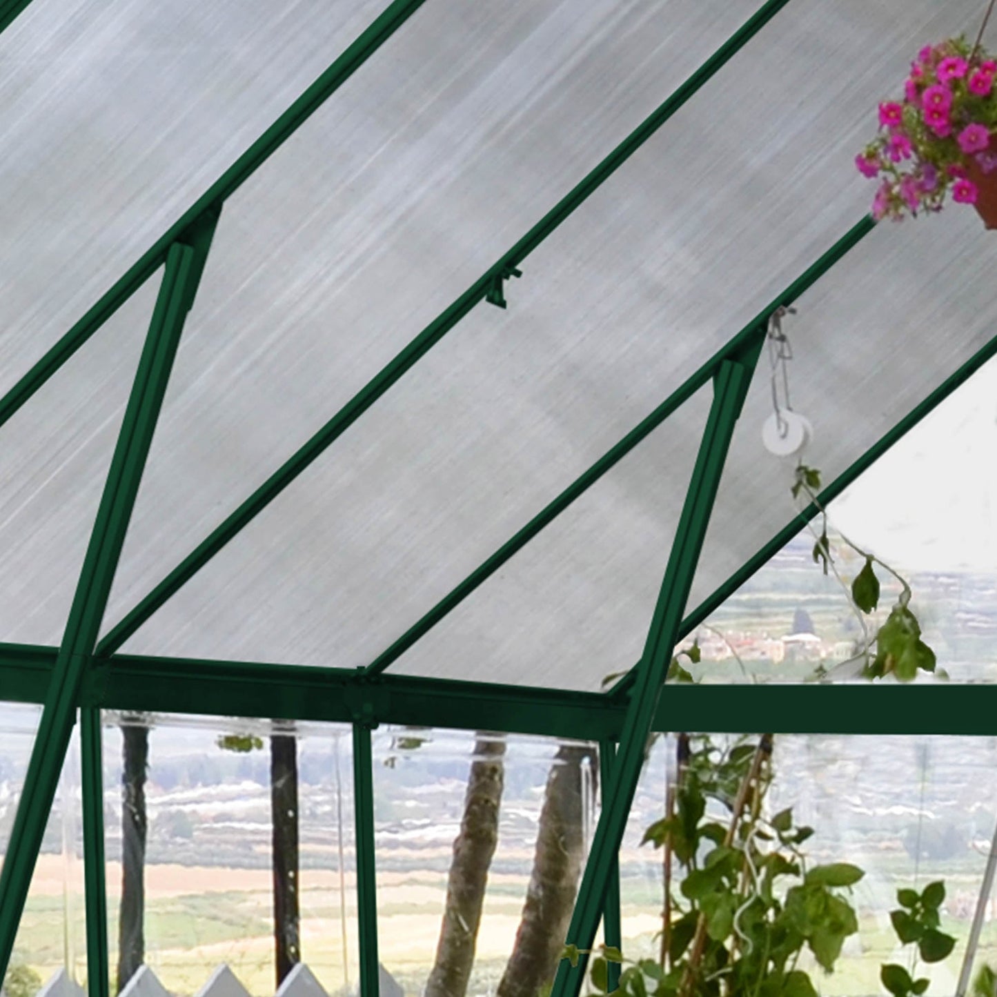 Canopia by Palram 8 x 12 Balance Green Greenhouse