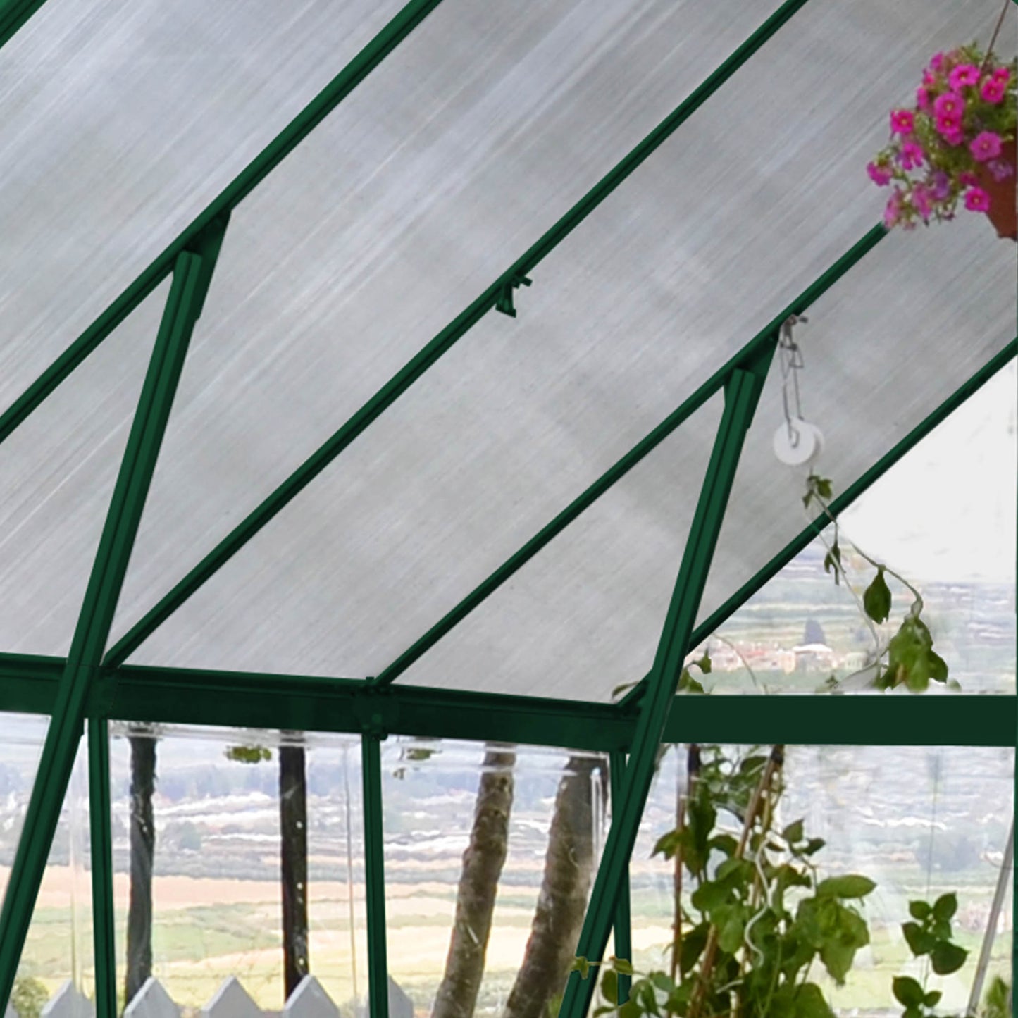 Canopia by Palram 8 x 20 Balance Green Greenhouse