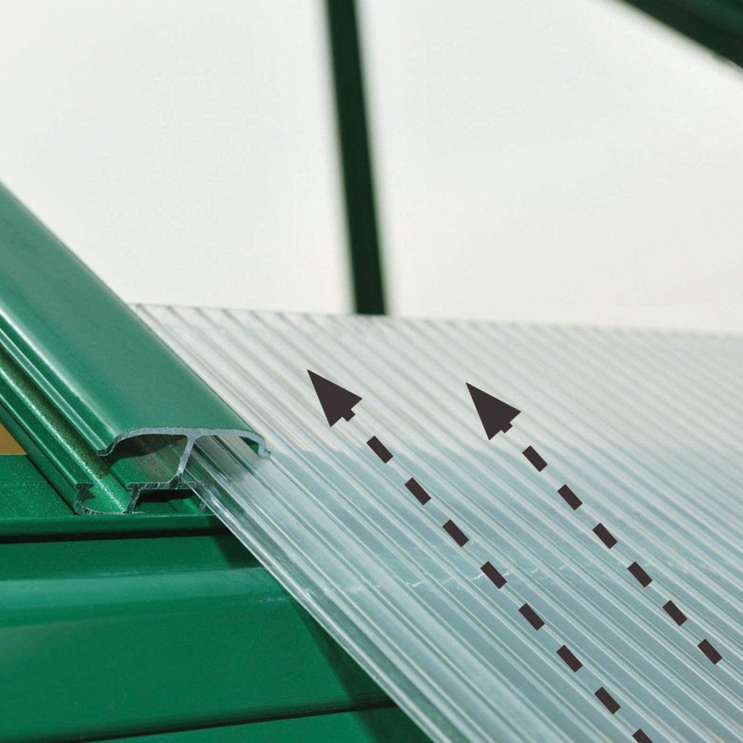 Canopia by Palram 8 x 12 Balance Green Greenhouse