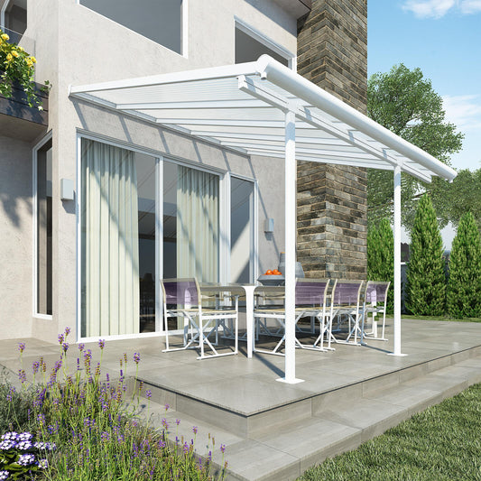 Canopia by Palram 3 x 3.05 Sierra Patio Cover - White