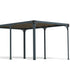 Canopia by Palram Milano 10 x 14 Garden Gazebo - Grey Bronze
