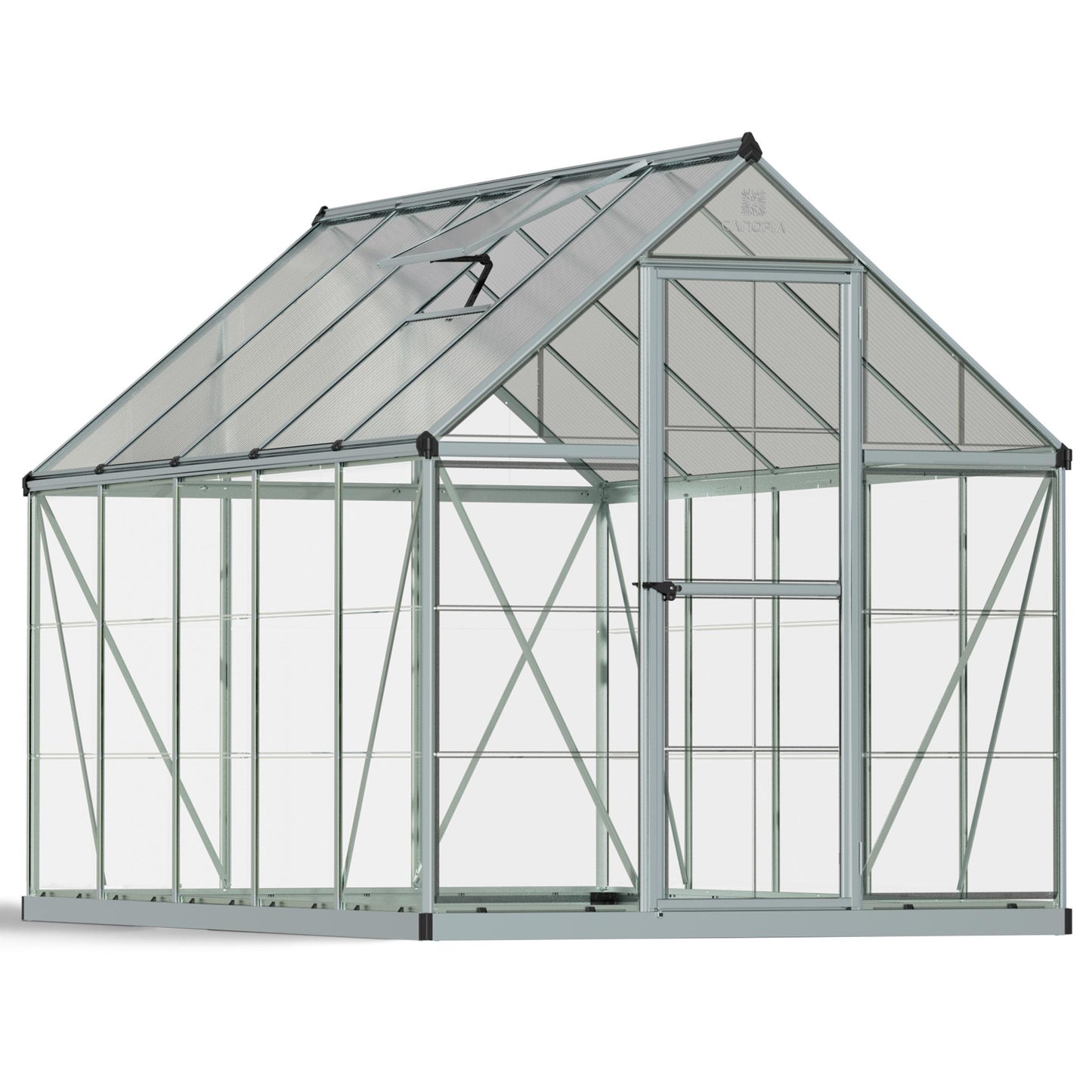 Canopia by Palram 6 x 10 Hybrid Greenhouse Silver