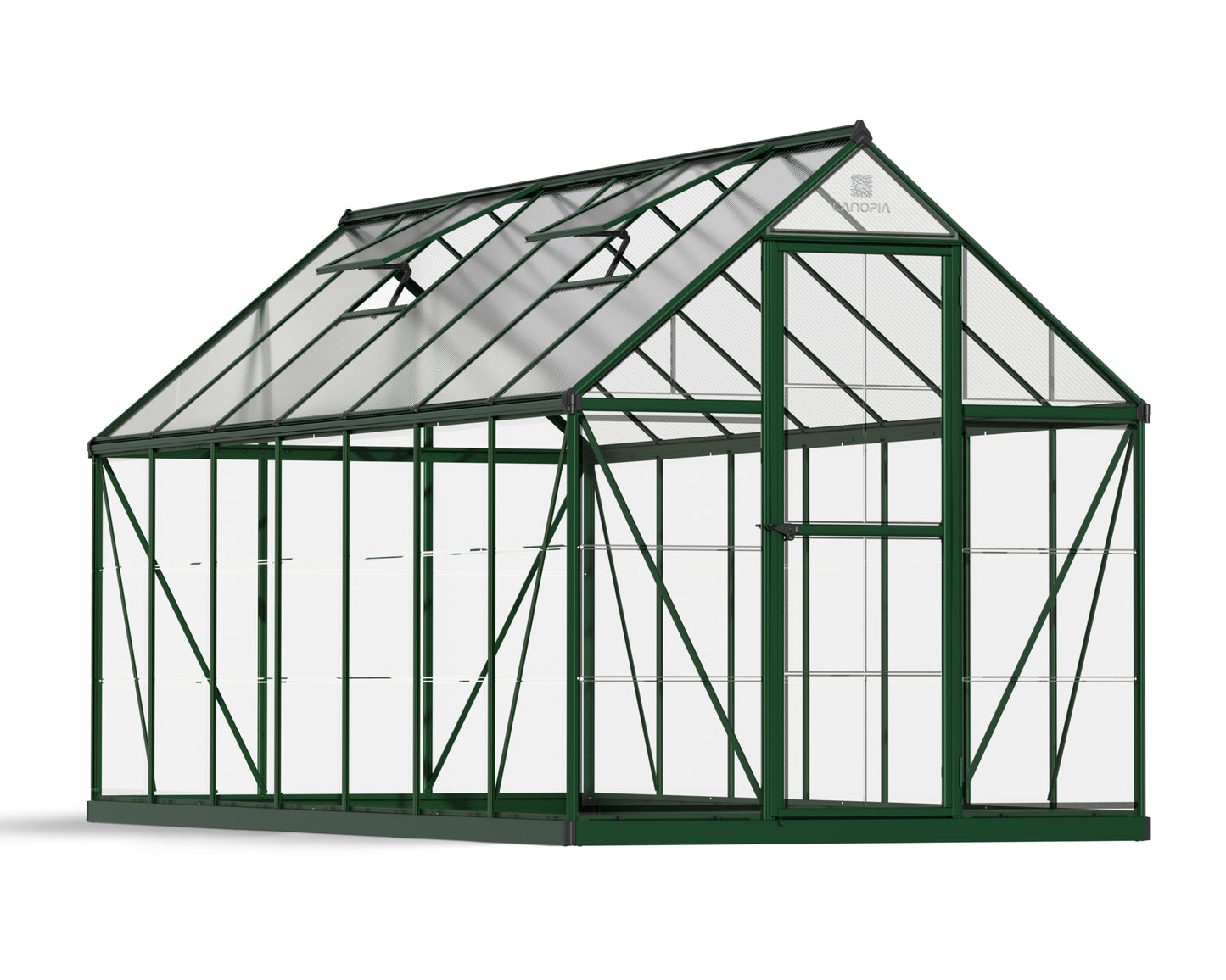 Canopia by Palram 6 x 14 Hybrid Greenhouse Green