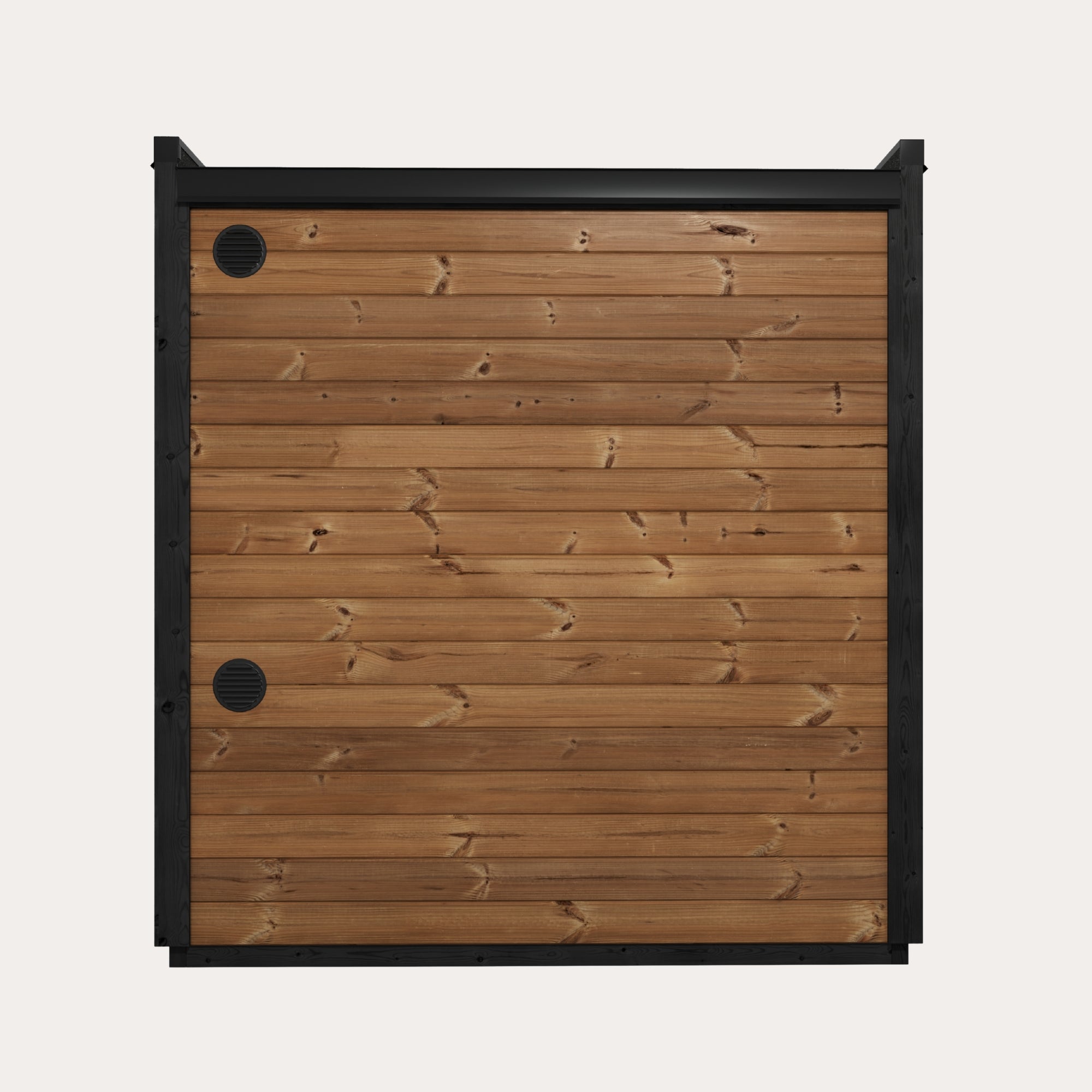 Novi Rose Premium Cube Outdoor Sauna - 3 Person