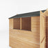 6 x 4 Overlap Single Door Apex Wooden Shed
