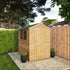 6 x 4 Overlap Single Door Apex Wooden Shed
