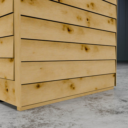 7 x 3 Value Overlap Double Door Apex Wooden Bike Shed