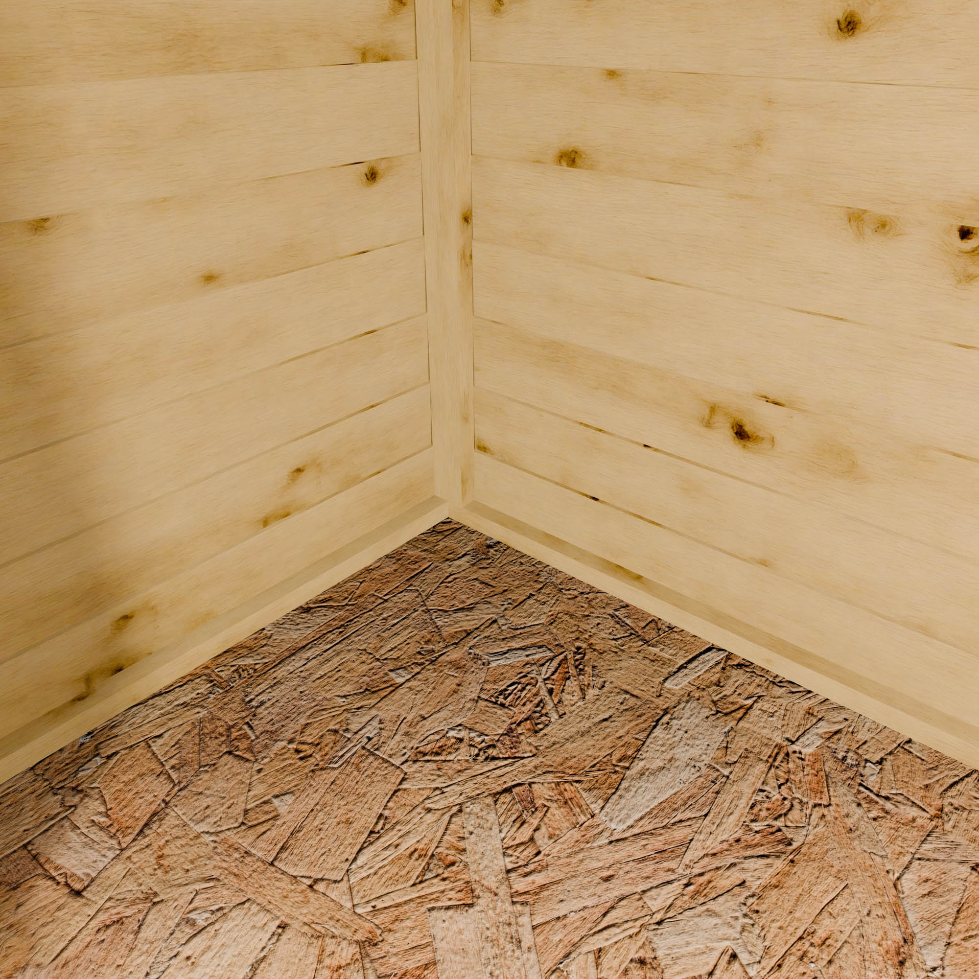 7 x 3 Value Overlap Double Door Apex Wooden Bike Shed