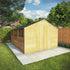 15 x 10 Overlap Double Door Apex Garden Shed
