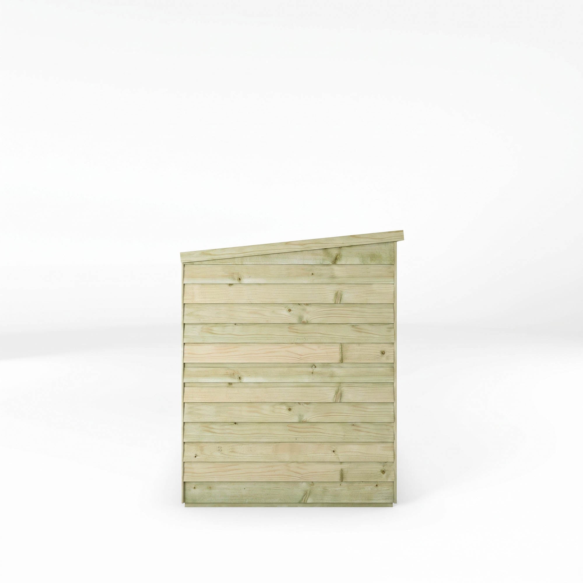 3 x 6 Value Overlap Double Door Pent Bike Shed