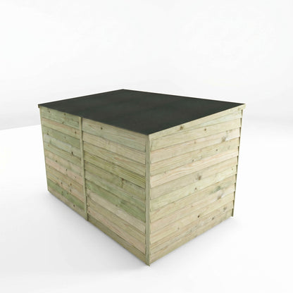 4 x 6 Value Overlap Double Door Bike Shed
