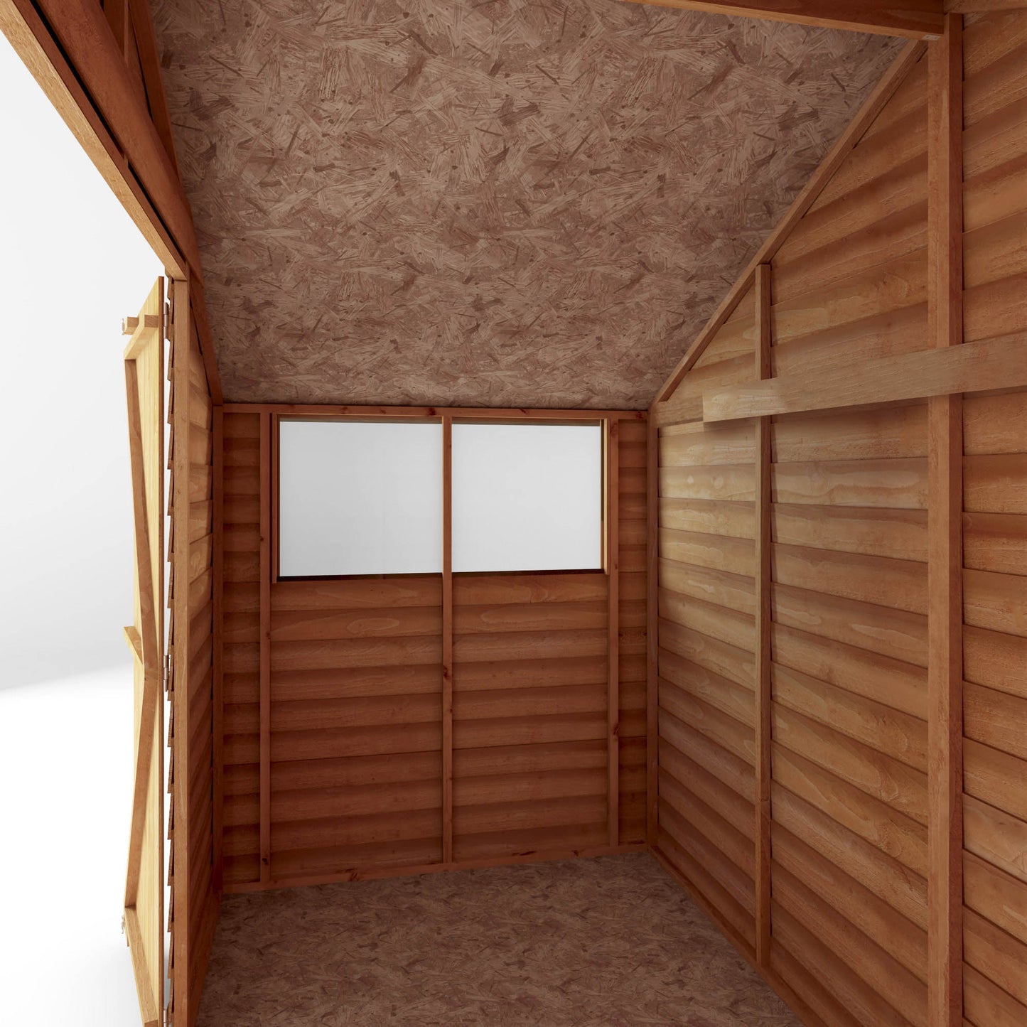 5 x 10 Value Overlap Apex Wooden Shed