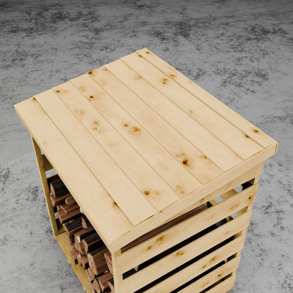 Pressure Treated Single Log Store