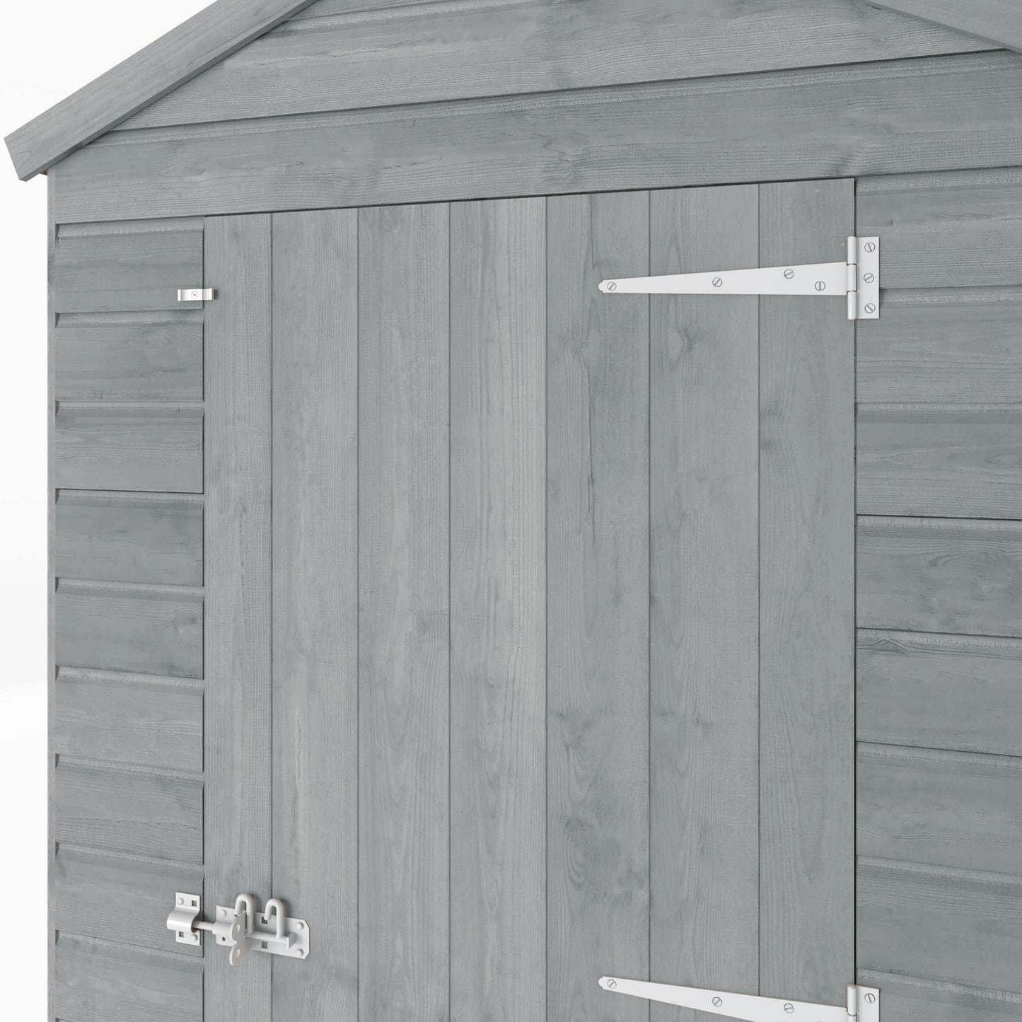 6 x 4 Ready Painted Shiplap Apex Wooden Shed