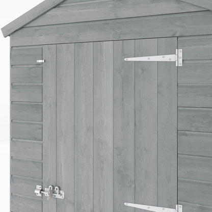 6 x 4 Ready Painted Shiplap Apex Wooden Shed