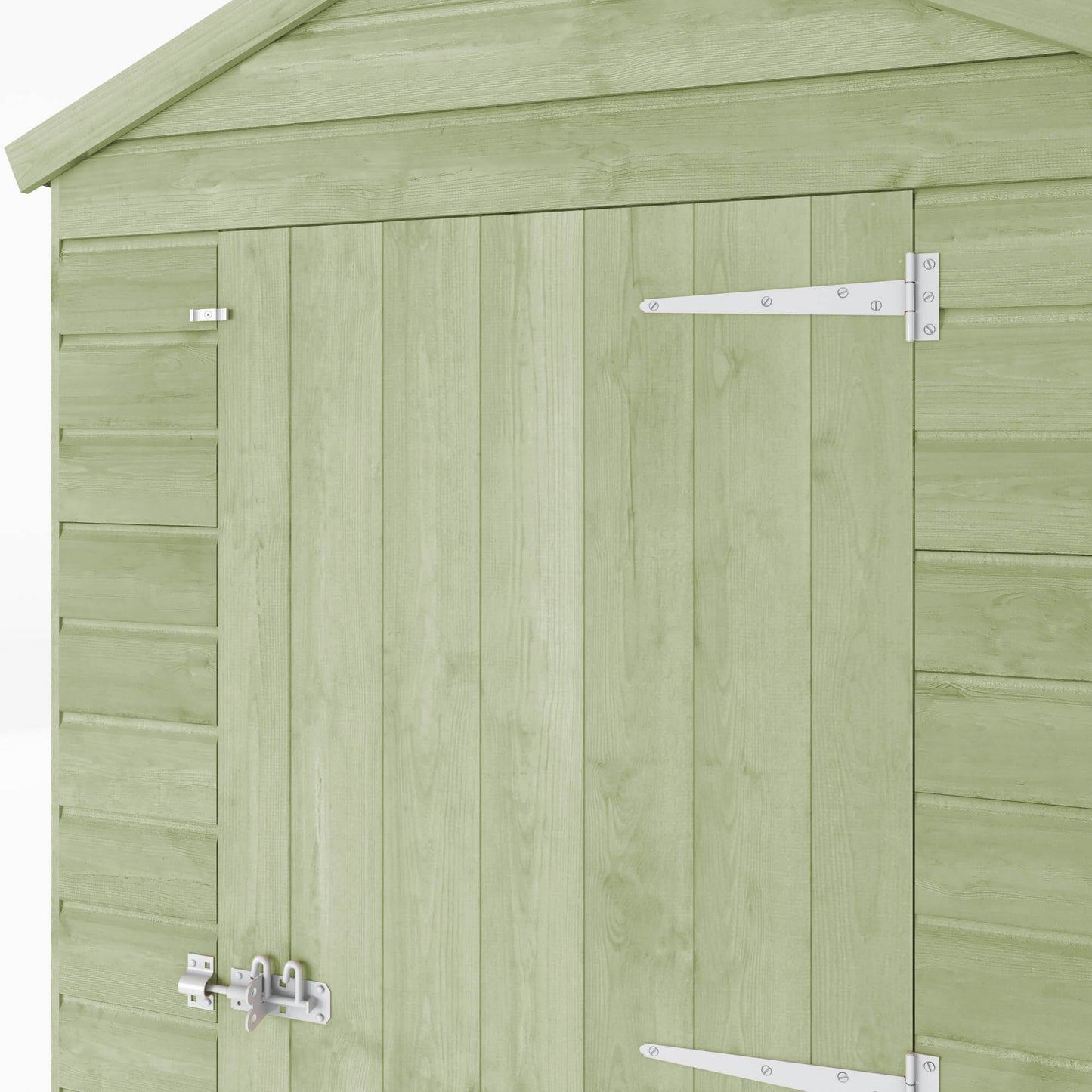 6 x 4 Ready Painted Shiplap Apex Wooden Shed