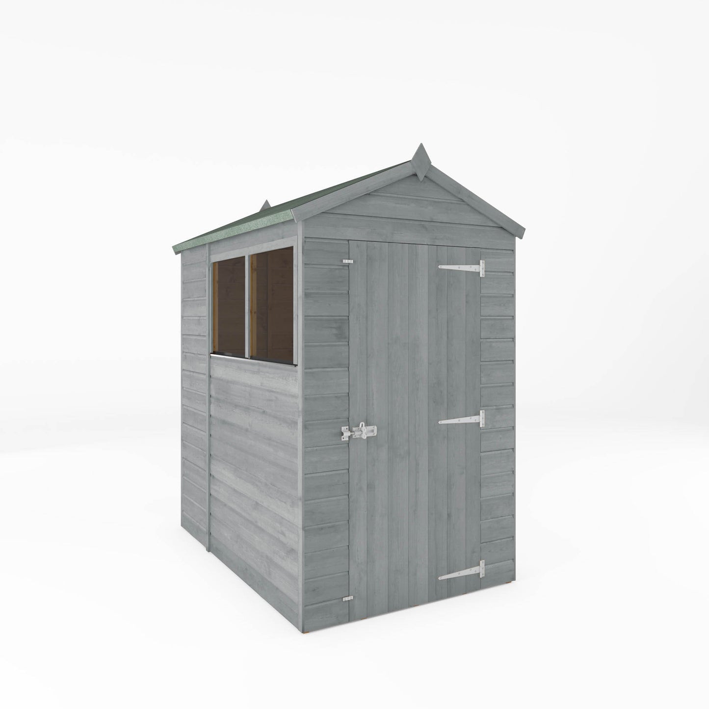 6 x 4 Ready Painted Shiplap Apex Wooden Shed