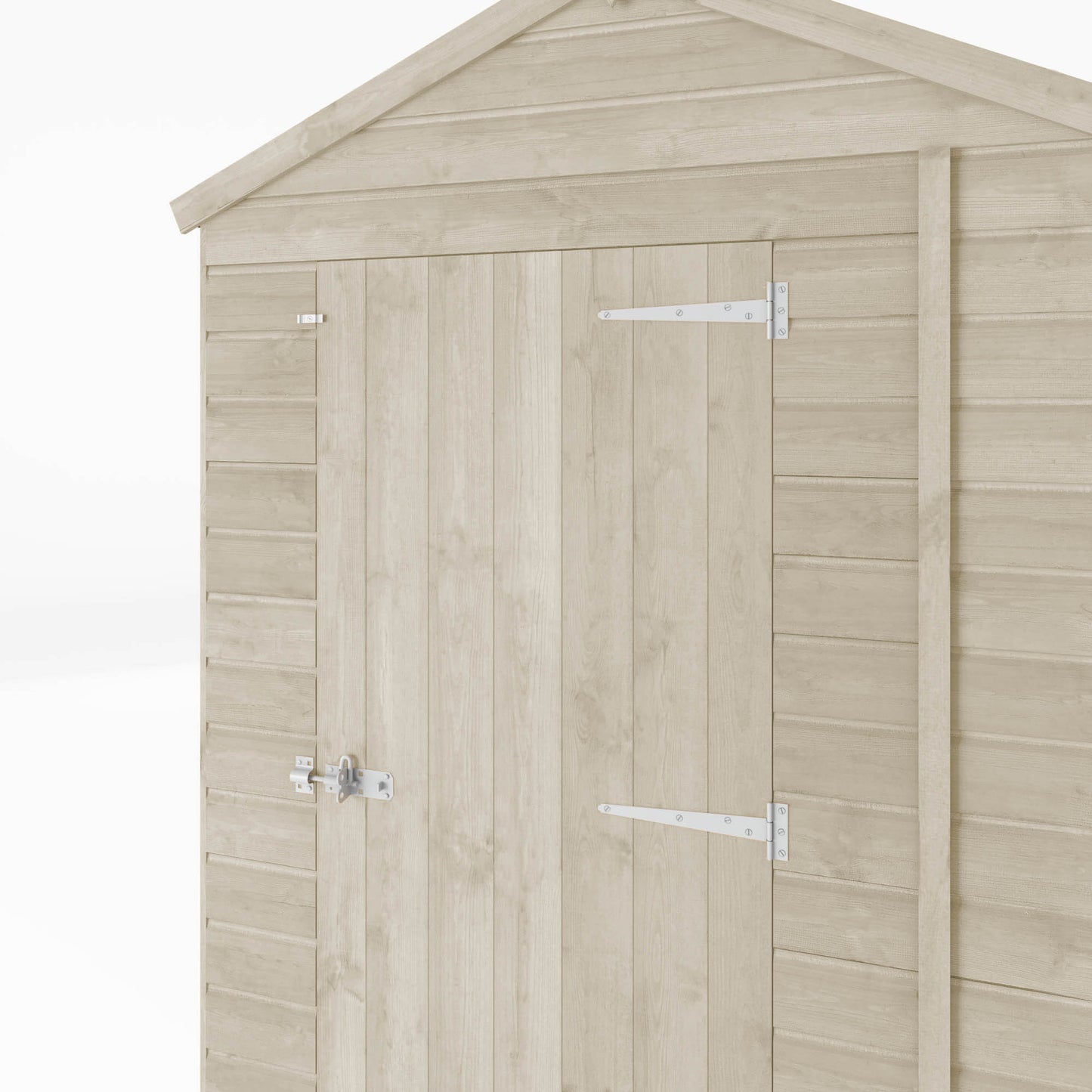 7 x 5 Ready Painted Shiplap Apex Wooden Shed