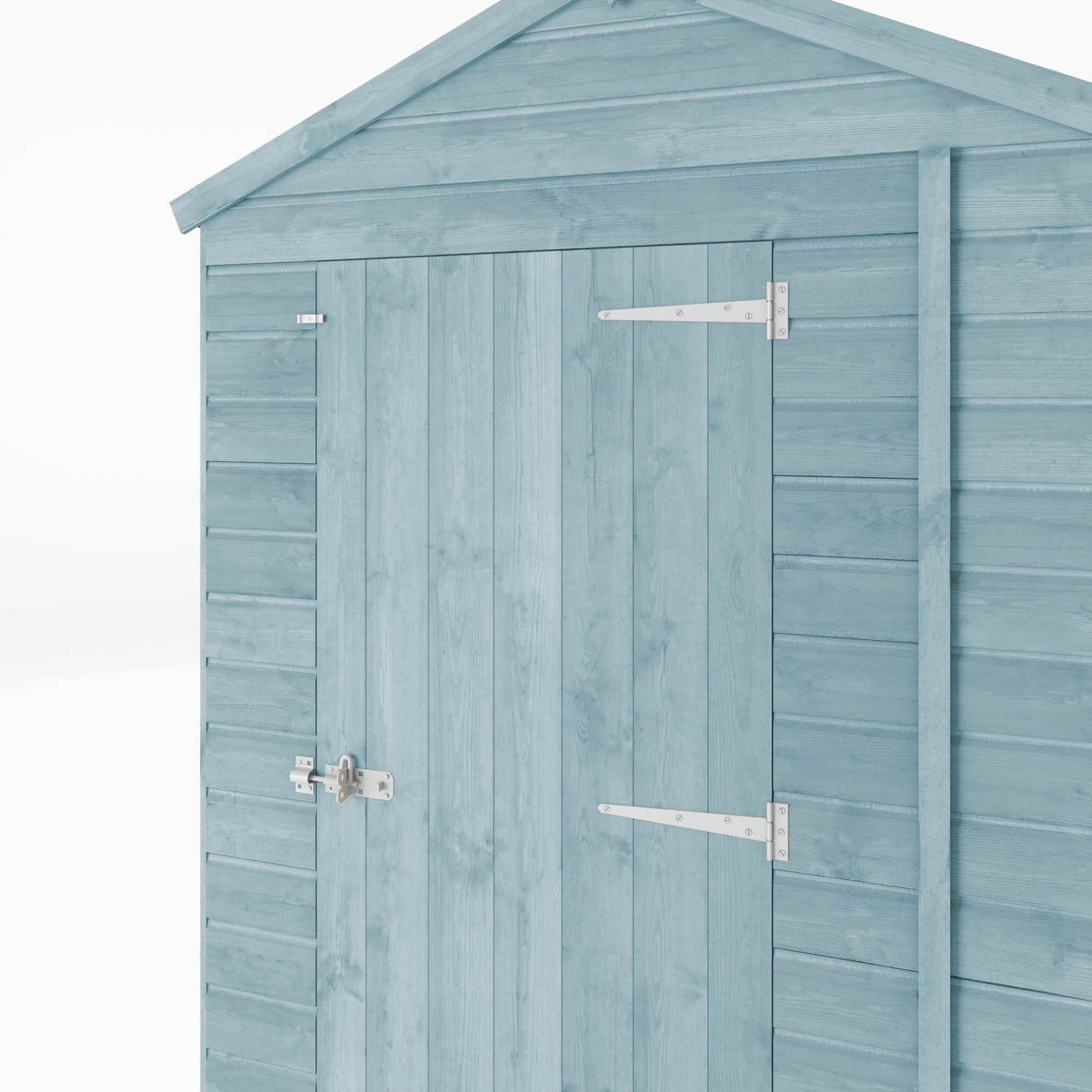 7 x 5 Ready Painted Shiplap Apex Wooden Shed