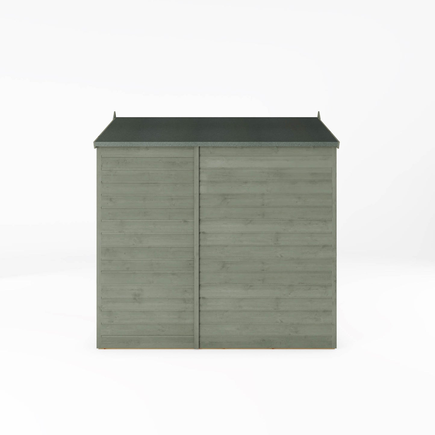 7 x 5 Ready Painted Shiplap Apex Windowless Wooden Shed