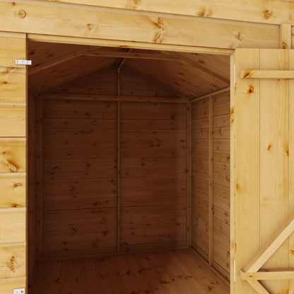 8 x 6 Shiplap Apex Windowless Wooden Shed