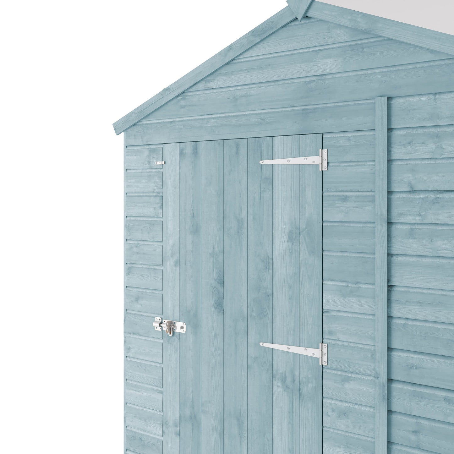 10 x 6 Ready Painted Shiplap Apex Wooden Shed