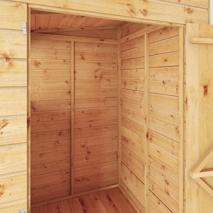 4 x 4 Modular Shiplap Pent Wooden Shed