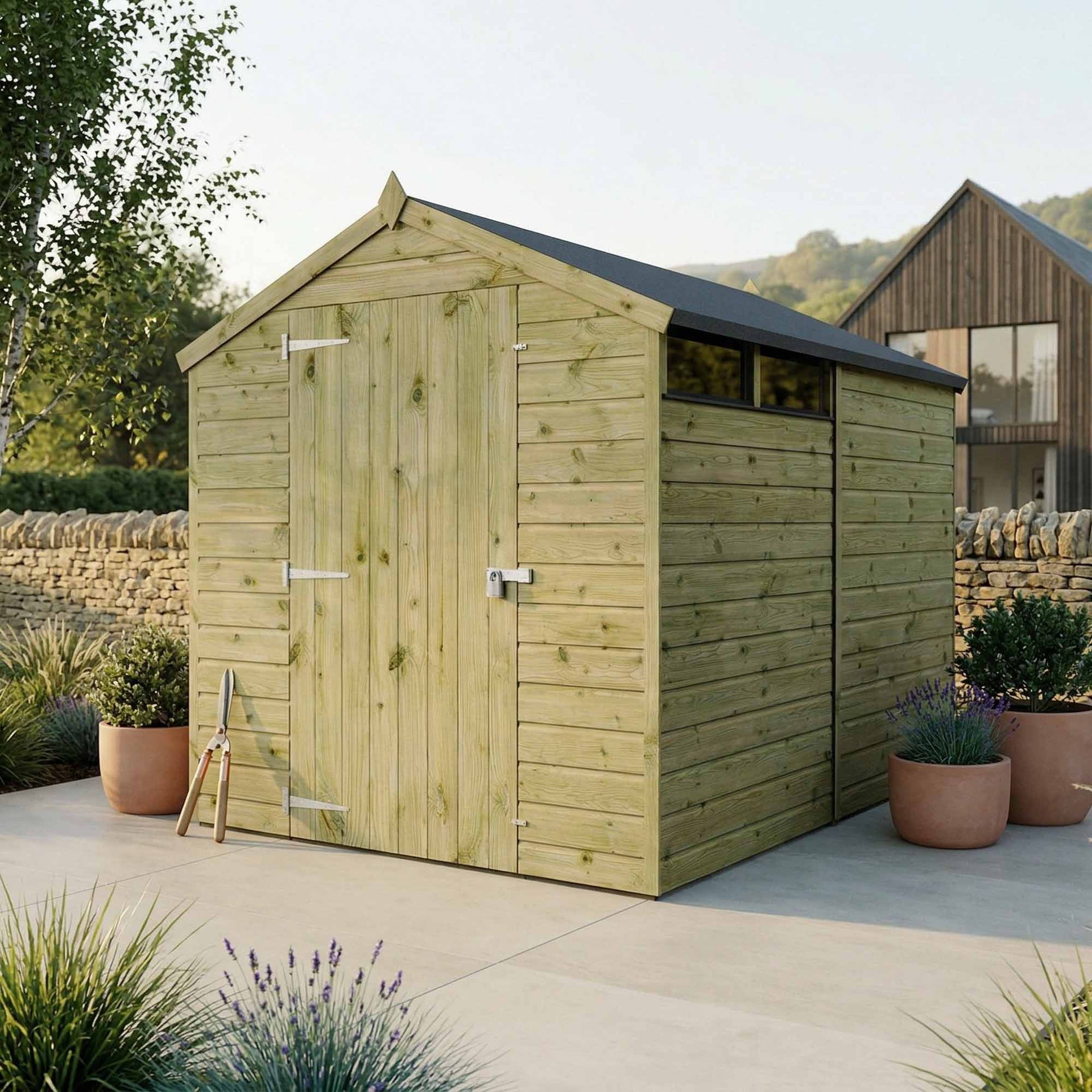 Shiplap Security Wooden Shed