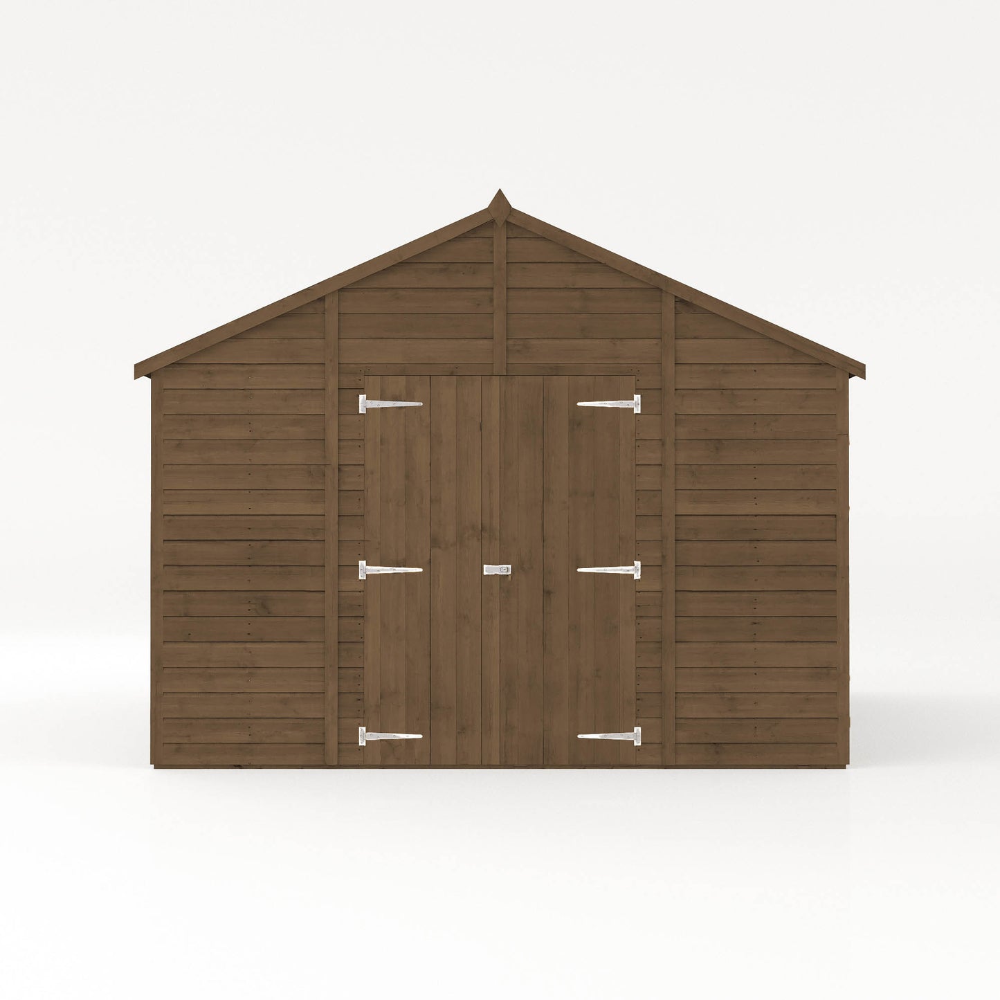 10 x 10 Ready Painted Premium Shiplap Apex Workshop