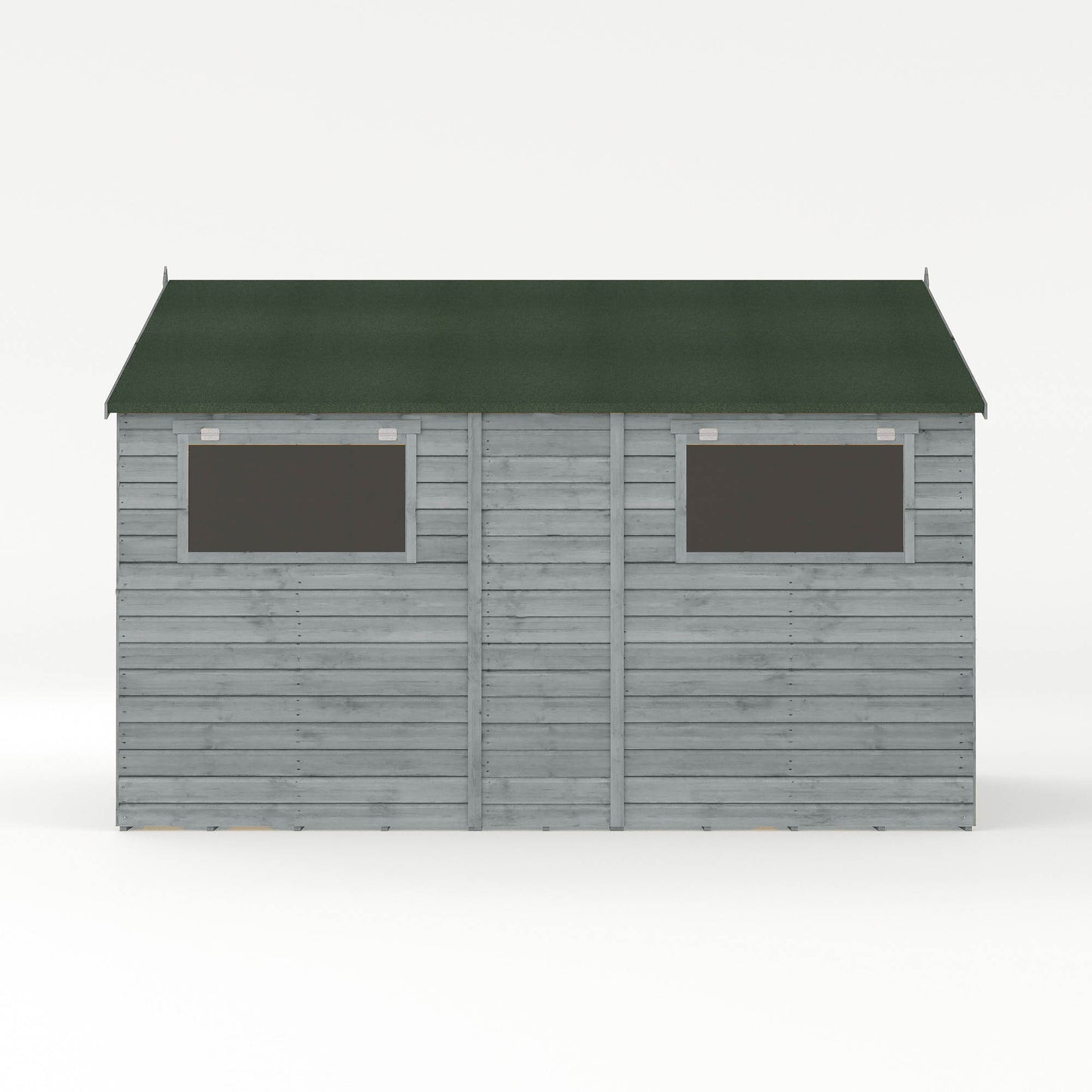 12 x 10 Ready Painted Premium Shiplap Apex Workshop