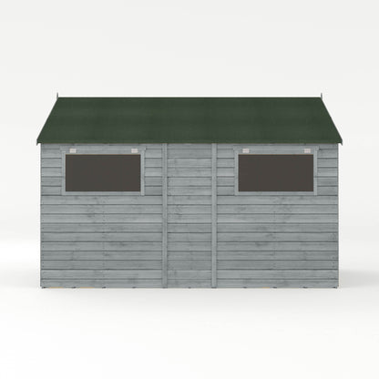 12 x 10 Ready Painted Premium Shiplap Apex Workshop