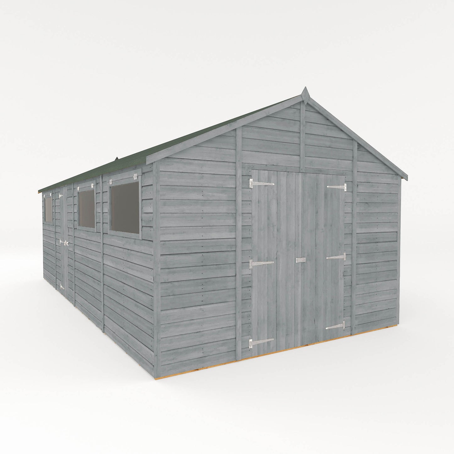 20 x 10 Ready Painted Premium Shiplap Apex Workshop