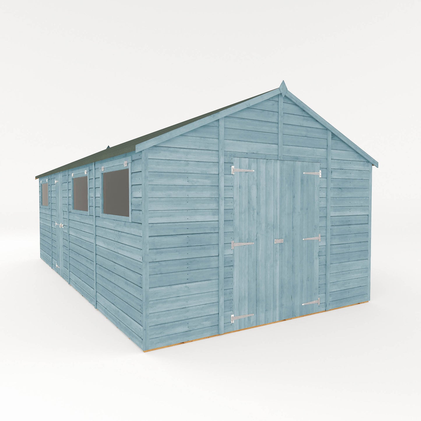 20 x 10 Ready Painted Premium Shiplap Apex Workshop