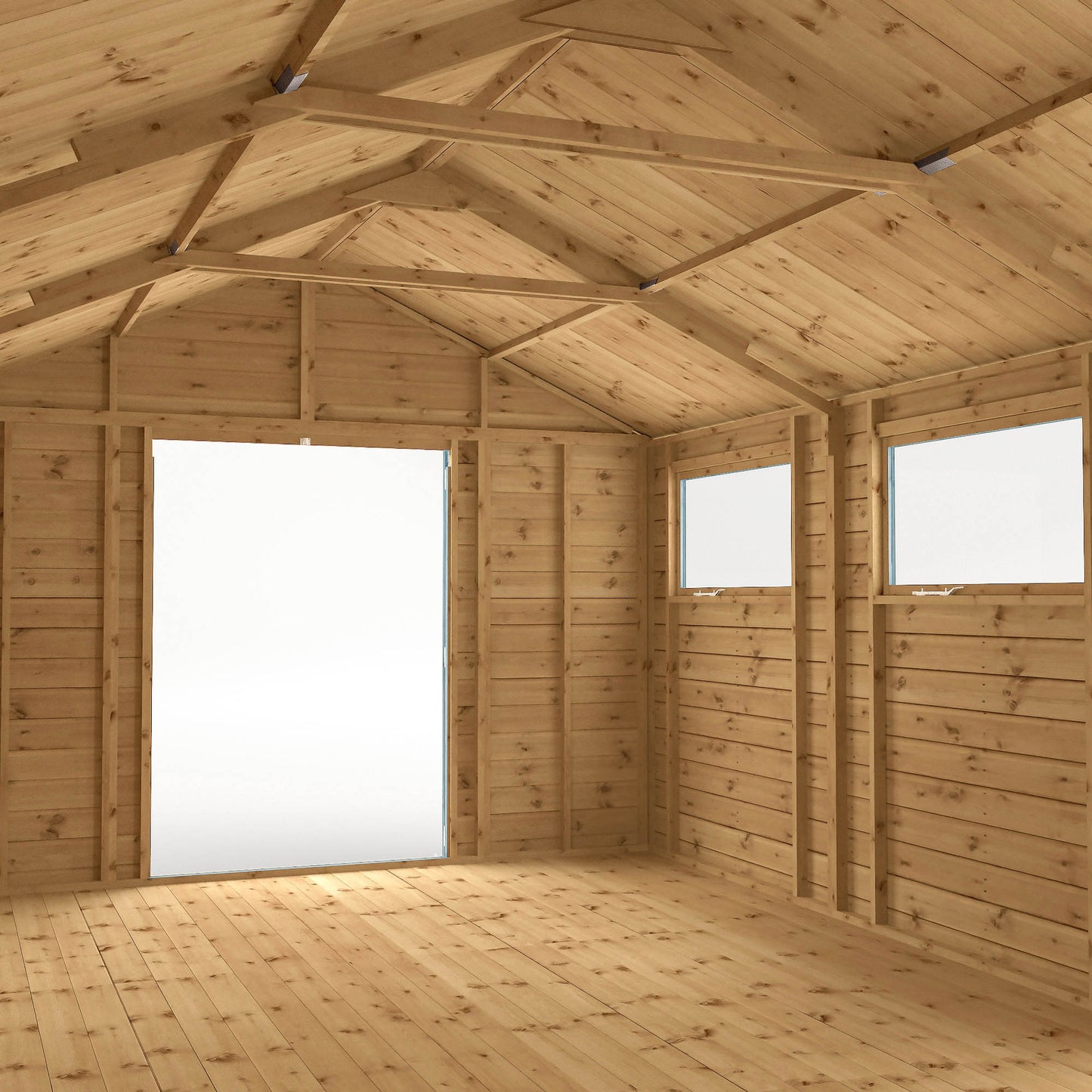 20 x 10 Ready Painted Premium Shiplap Apex Workshop