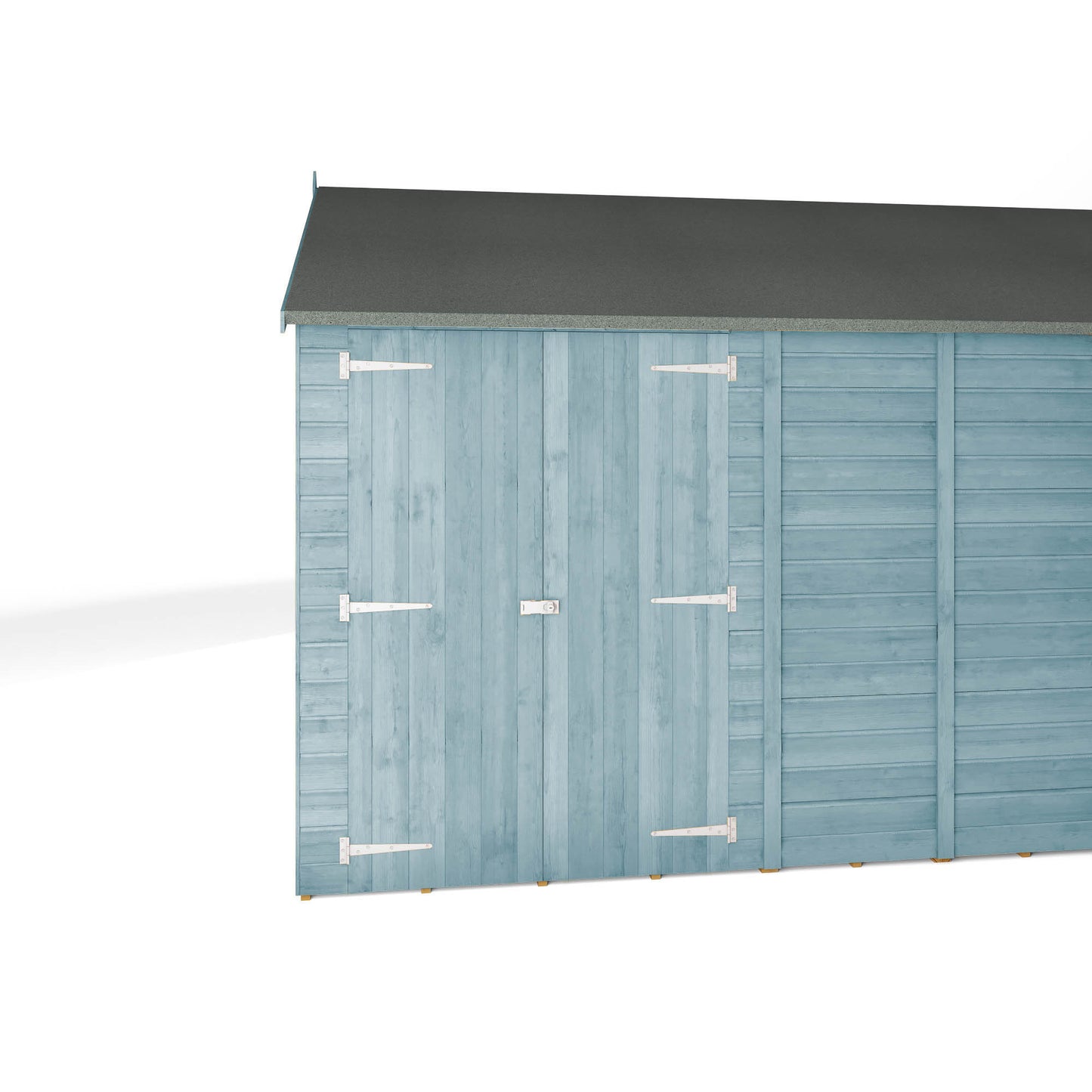 18 x 10 Ready Painted Premium Shiplap Reverse Apex Workshop