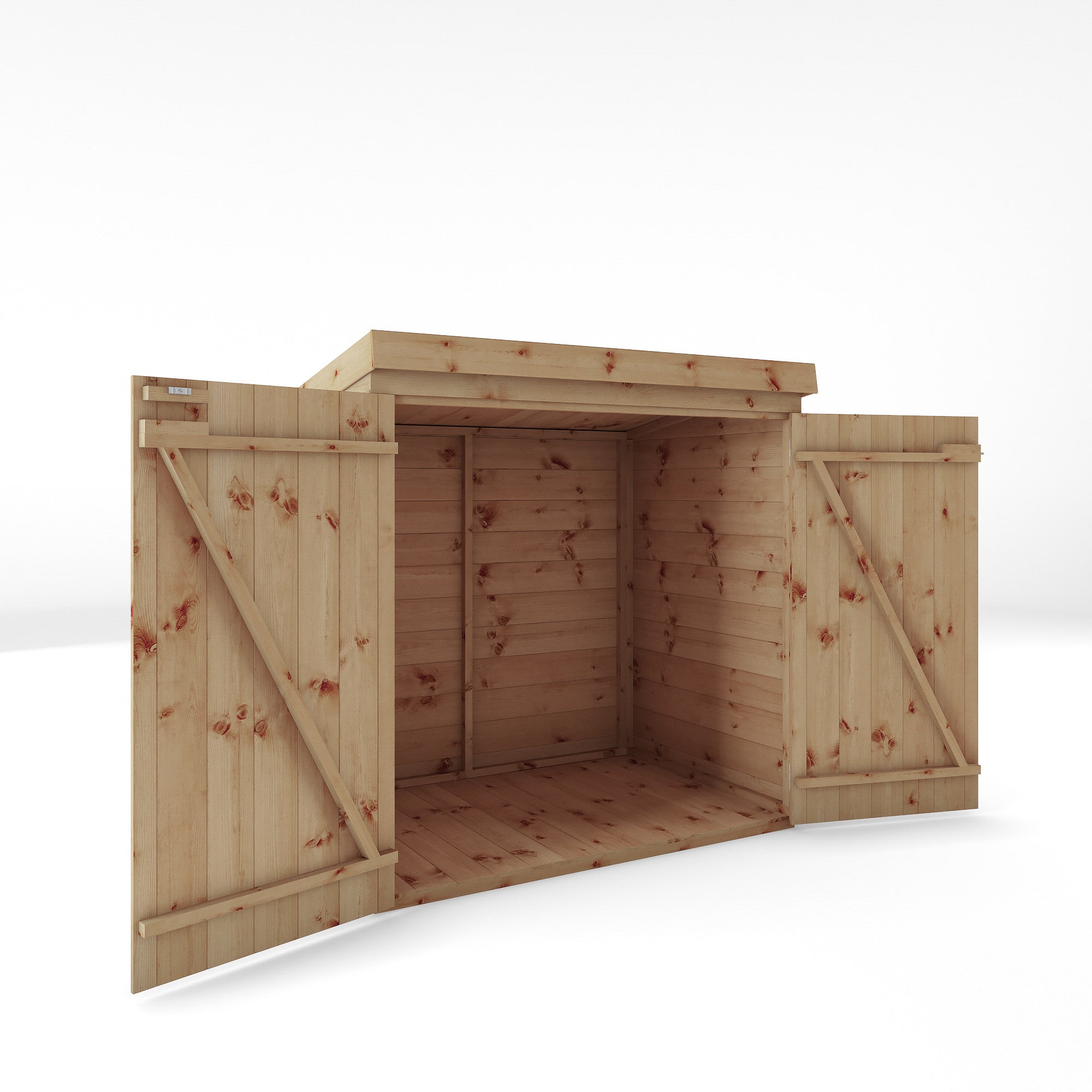 3 x 5 Tongue & Groove Pent Mower Store