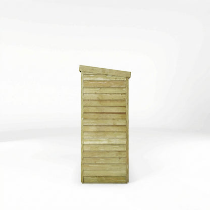 6 x 2'6 Value Overlap Double Door Pent Storage Shed