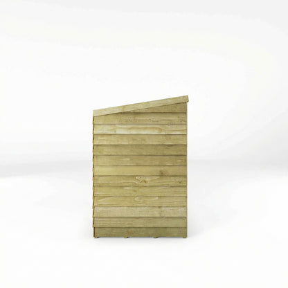 5 x 3 Overlap Double Door Wooden Garden Mower Store