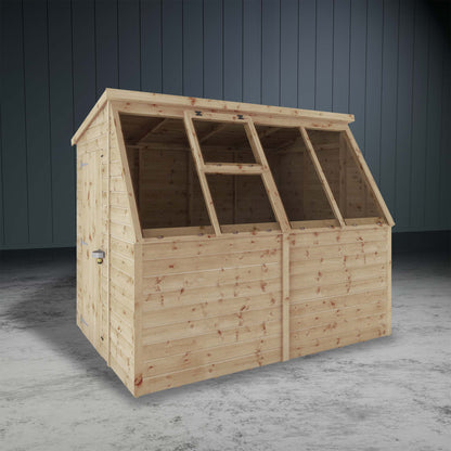 8 x 6 Shiplap Premium Potting Shed