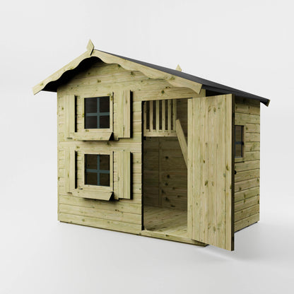 7 x 5 Snowdrop Wooden Playhouse with Loft