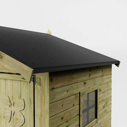 7 x 5 Snowdrop Wooden Playhouse with Loft