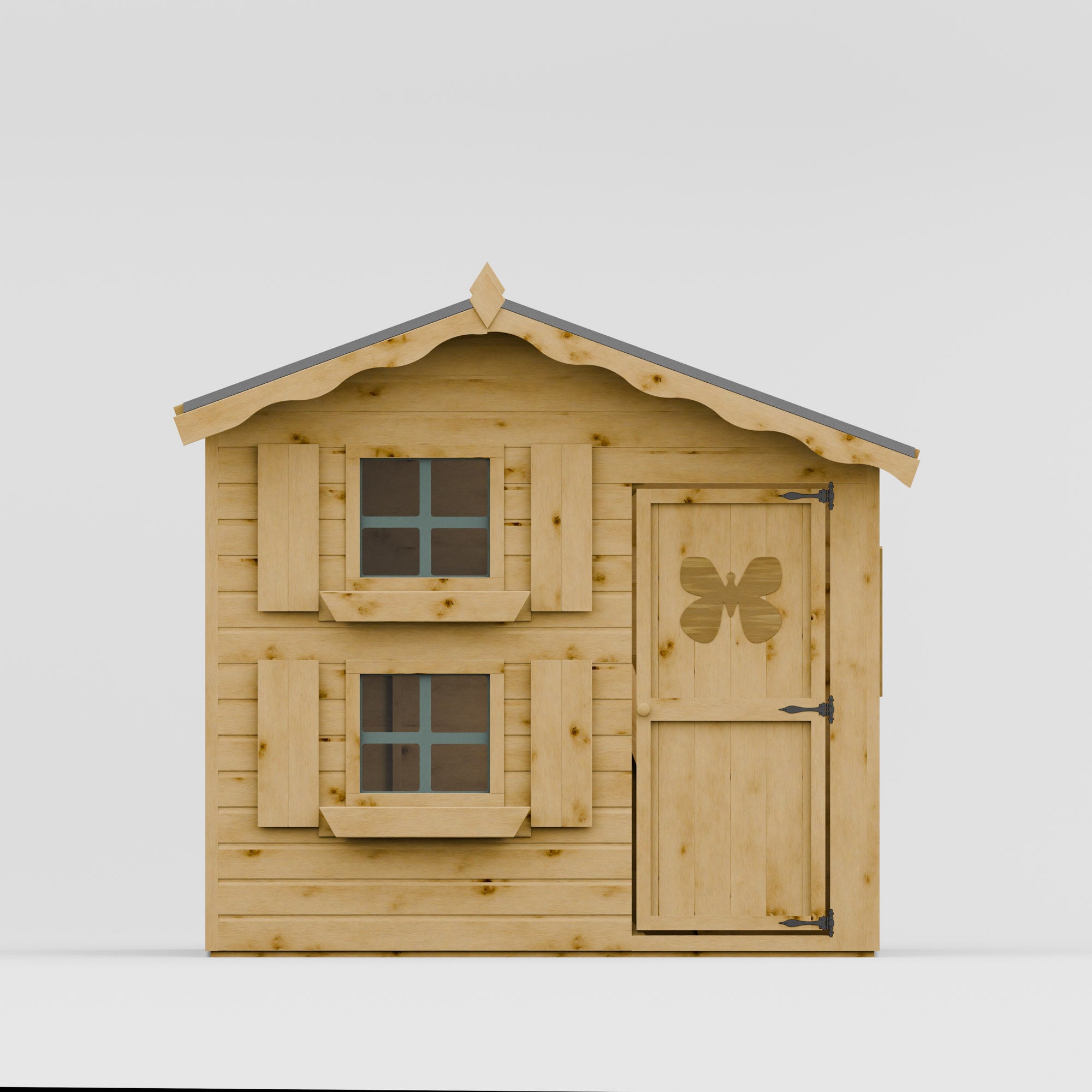7 x 5 Snowdrop Wooden Playhouse with Loft