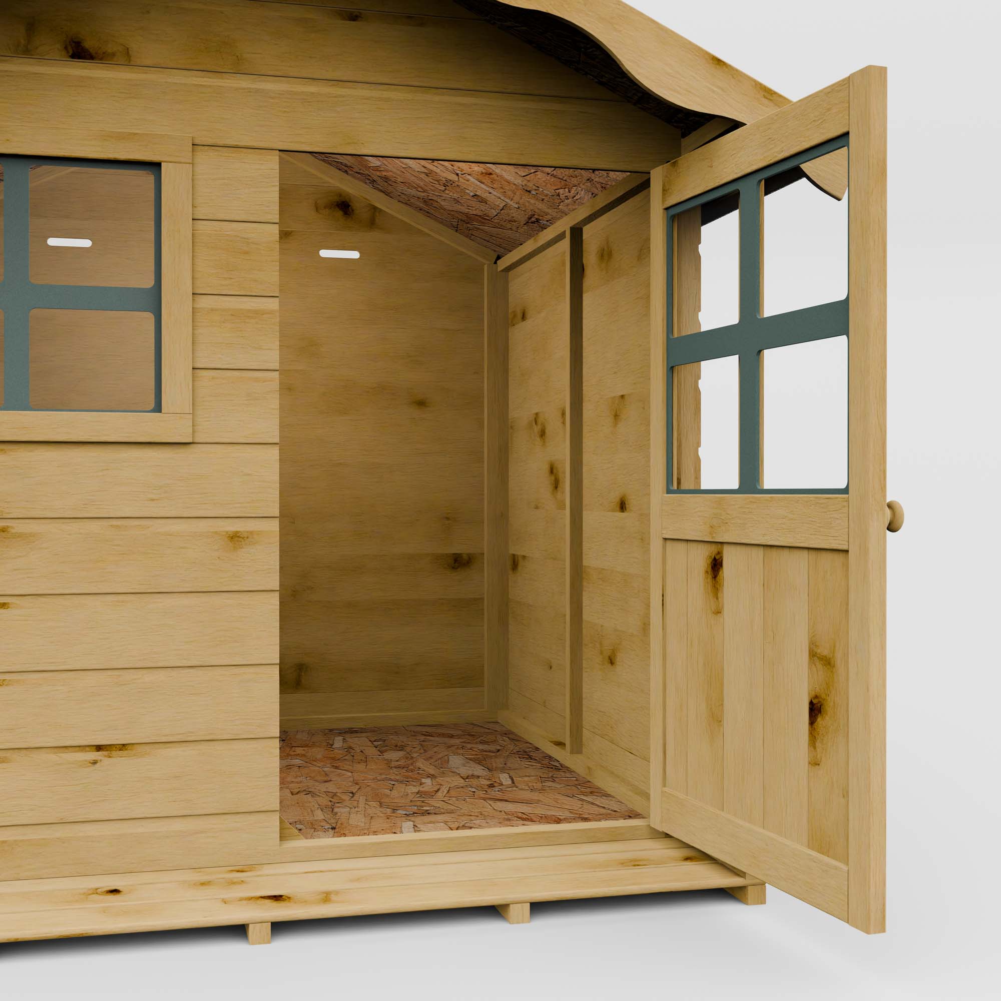 5 x 5 Poppy Wooden Playhouse – Waltons