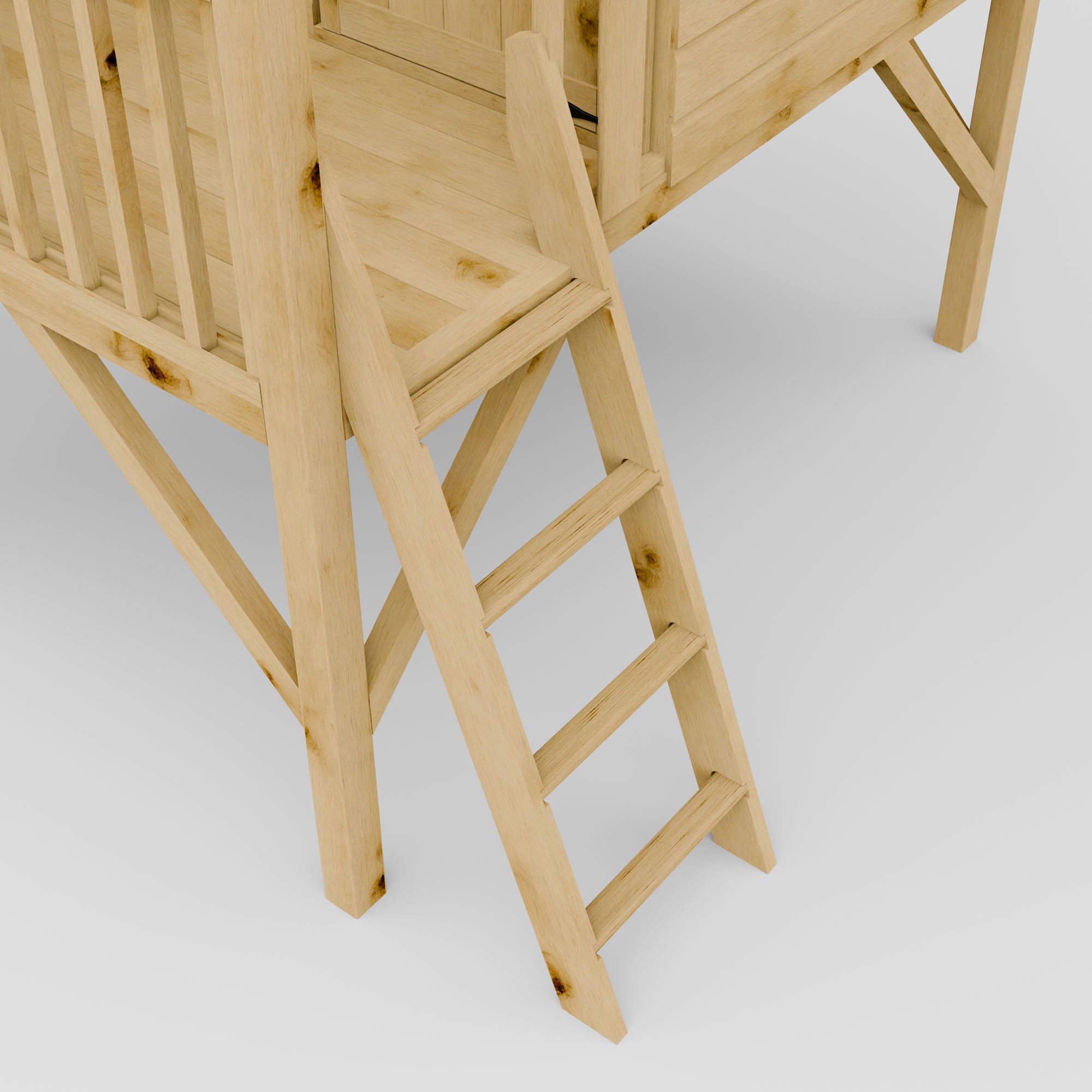 Poppy Tower Wooden Playhouse