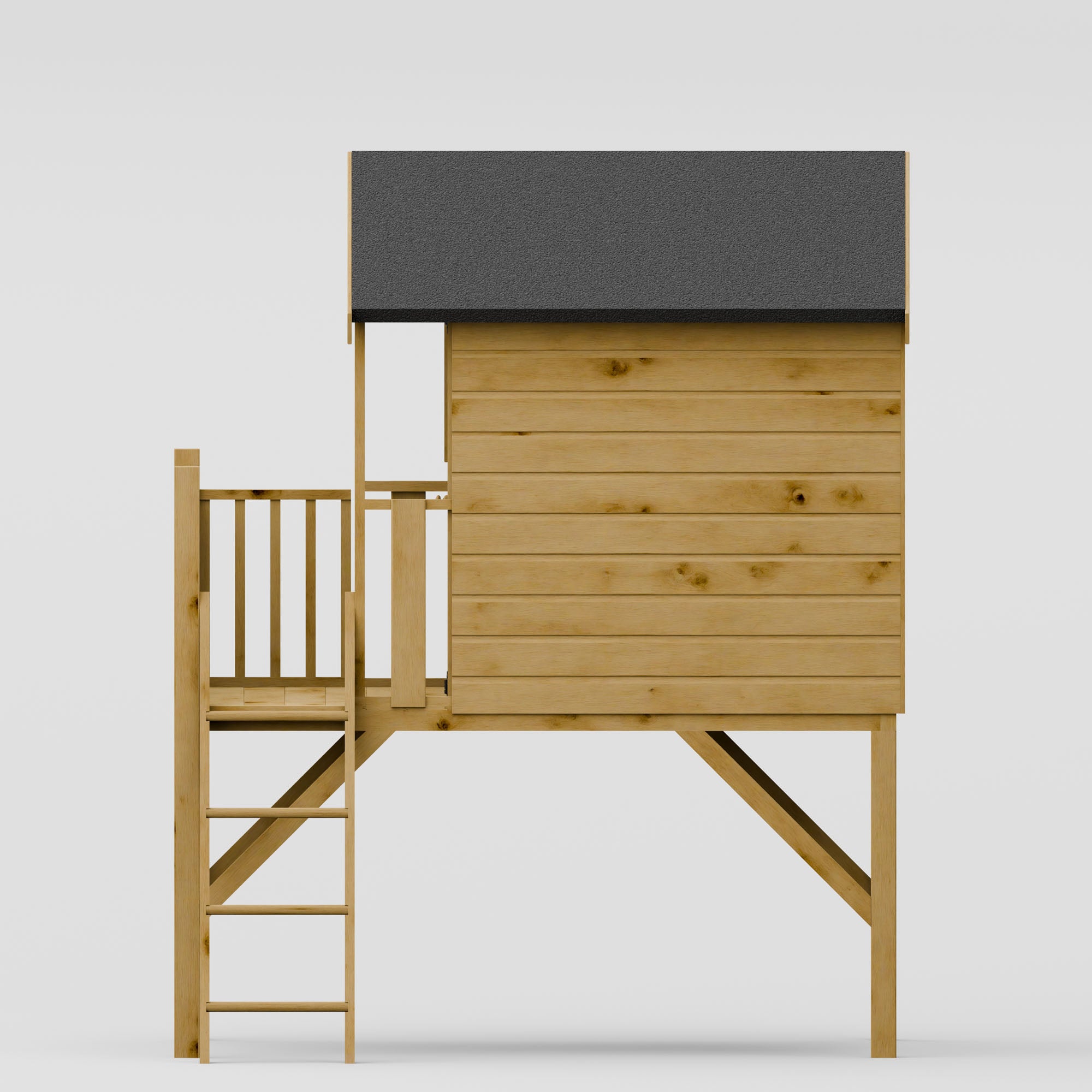 Poppy Tower Wooden Playhouse