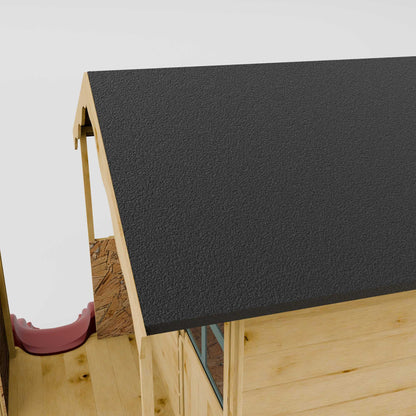 Poppy Tower Wooden Playhouse with Slide