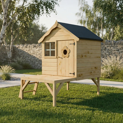 Snug Tower Wooden Playhouse