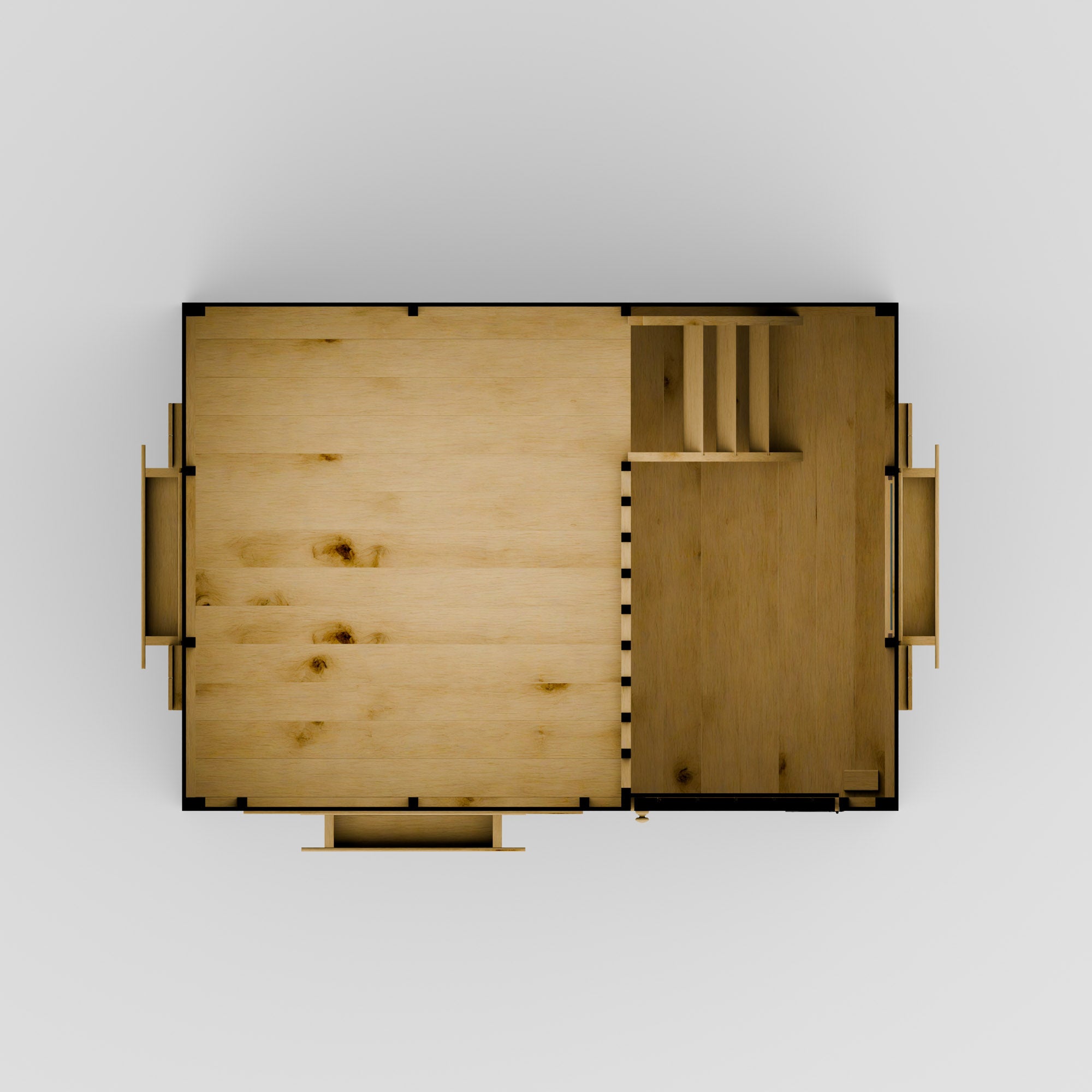 7 x 5 Double Storey Swiss Cottage Playhouse